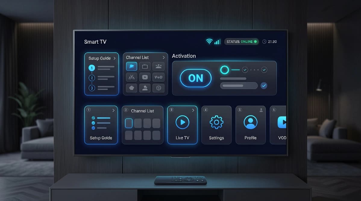How to Set Up IPTV on Smart TV
