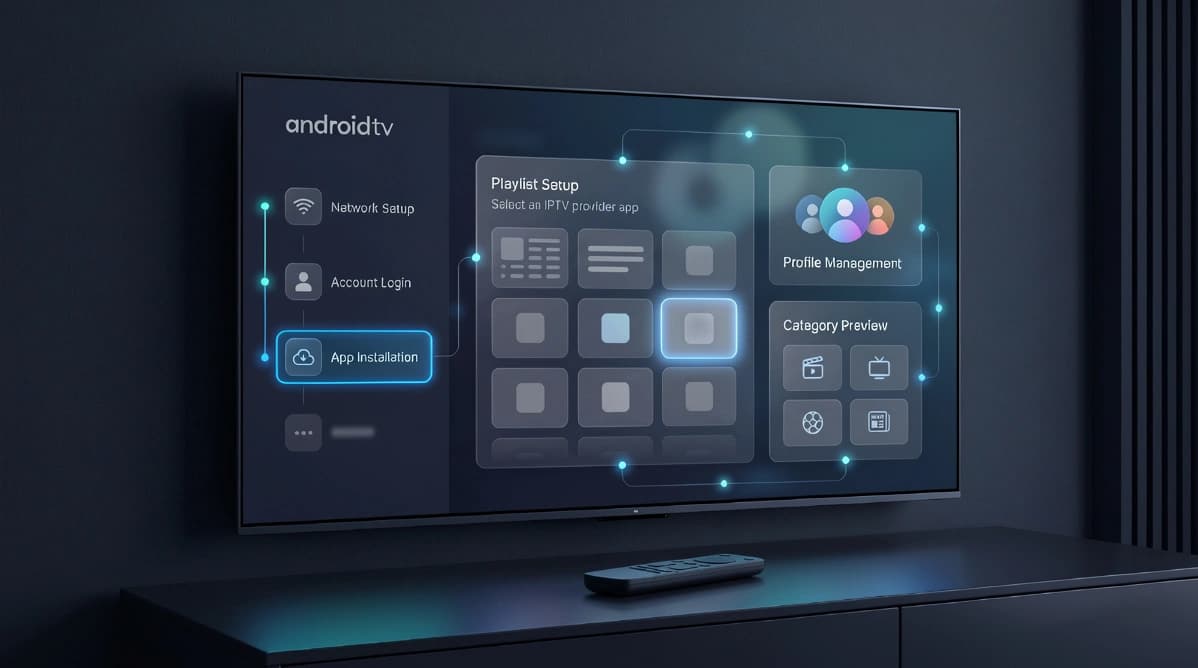 IPTV Setup on Android TV
